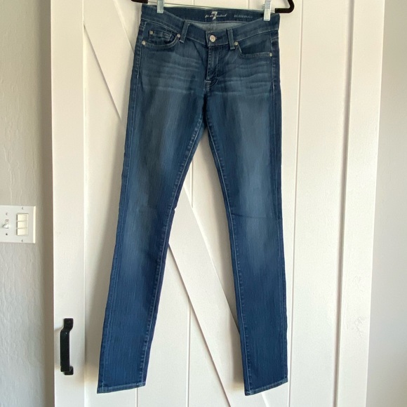 7 For All Mankind Straight Leg Jeans